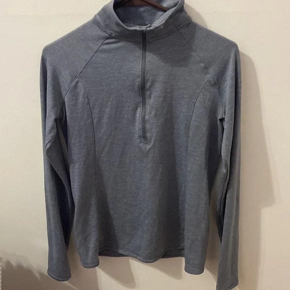 Under Armour Fitted Heat Gear Quarter Zip; S - Picture 2 of 5